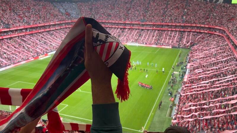 Athletic Club v Celta Vigo, San Mames stadium, Bilbao