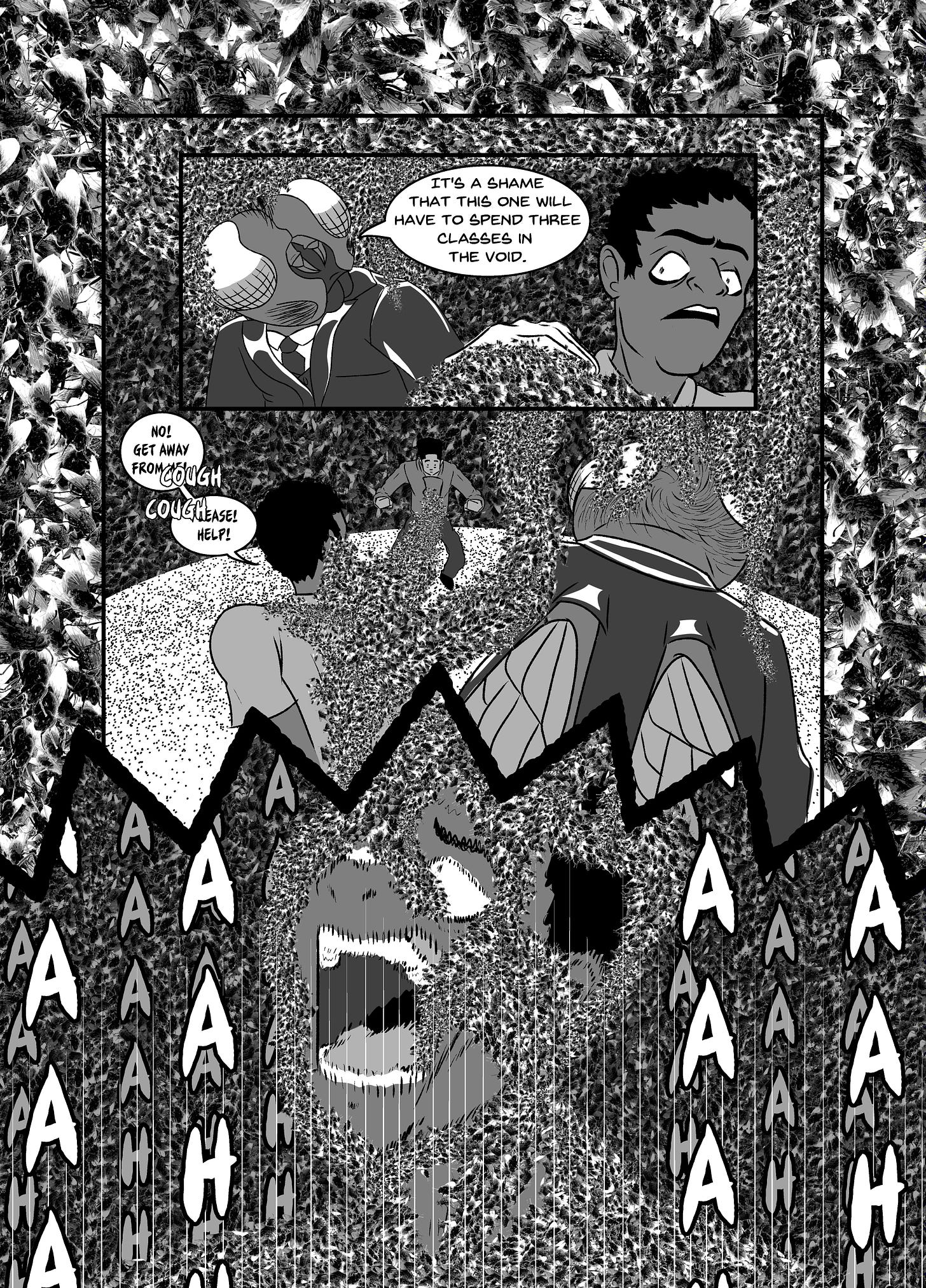 Studio Masonimous - Purgatory Academy - free comics online free - Don't Get Distracted 1.4