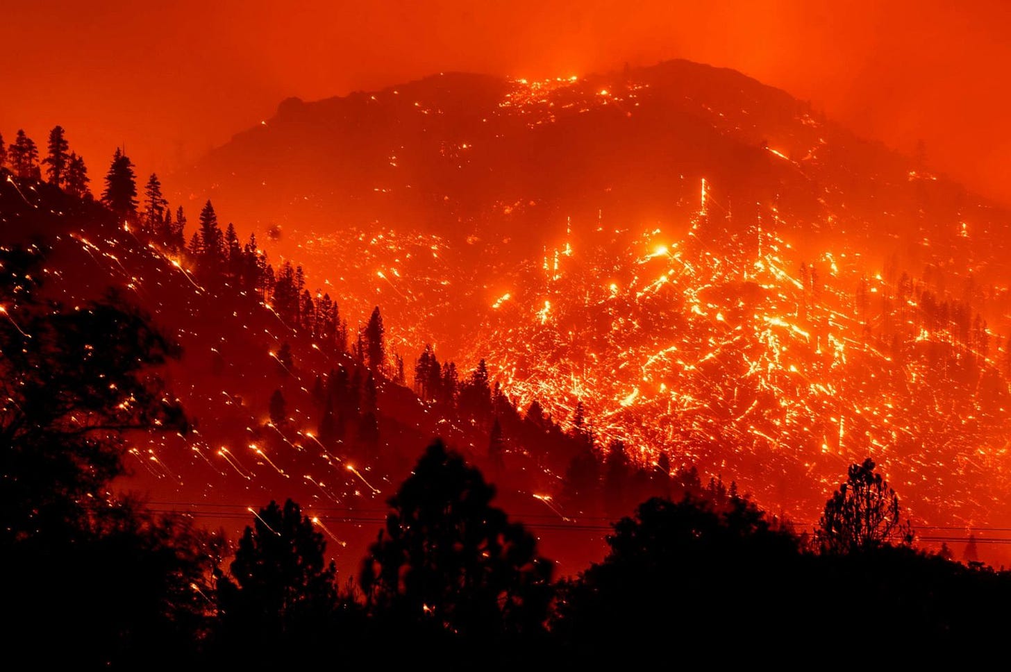 Historic Dixie Fire continues to burn in California Photos | Image #371 ...