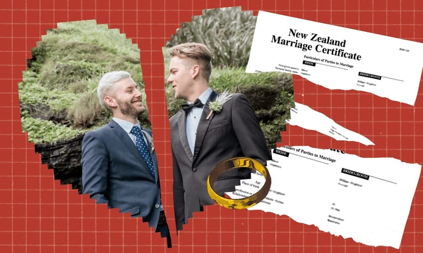 MAFS couple Aaron and Ben: married 2017, separated 2017, divorced… 2024 
