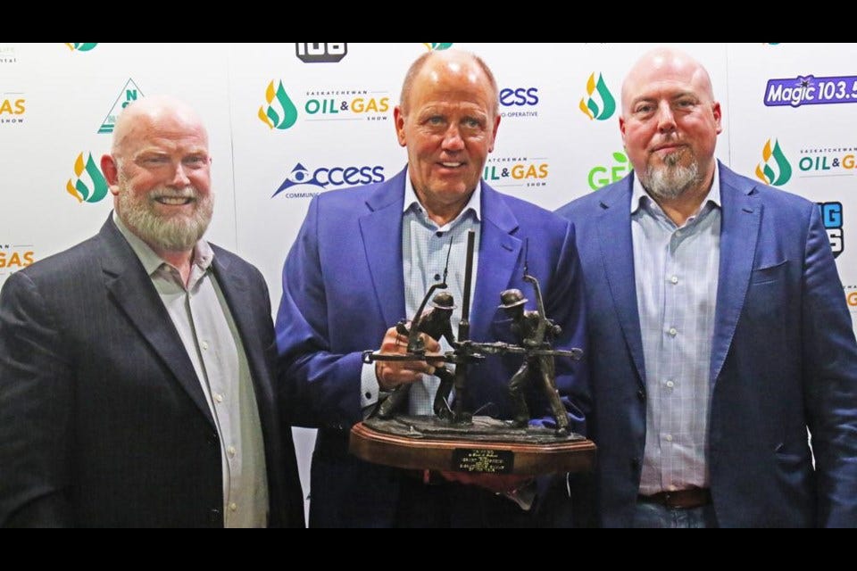 Two top oilmen awarded at Sask. Oil and Gas Show - SaskToday.ca