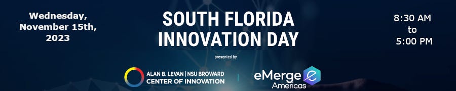 South Florida Innovation Day 2023 (Nov. 15th)