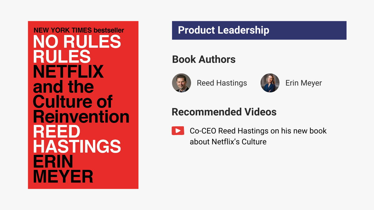 No Rules Rules by Reed Hastings