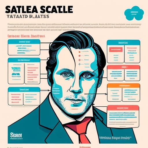 A data model created by business users who want to describe their Salesforce data, illustration, movie poster