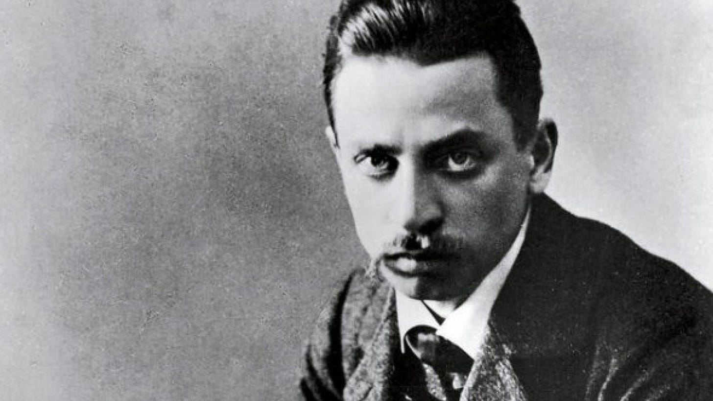 Rainer Maria Rilke - Poet Rainer Maria Rilke Poems