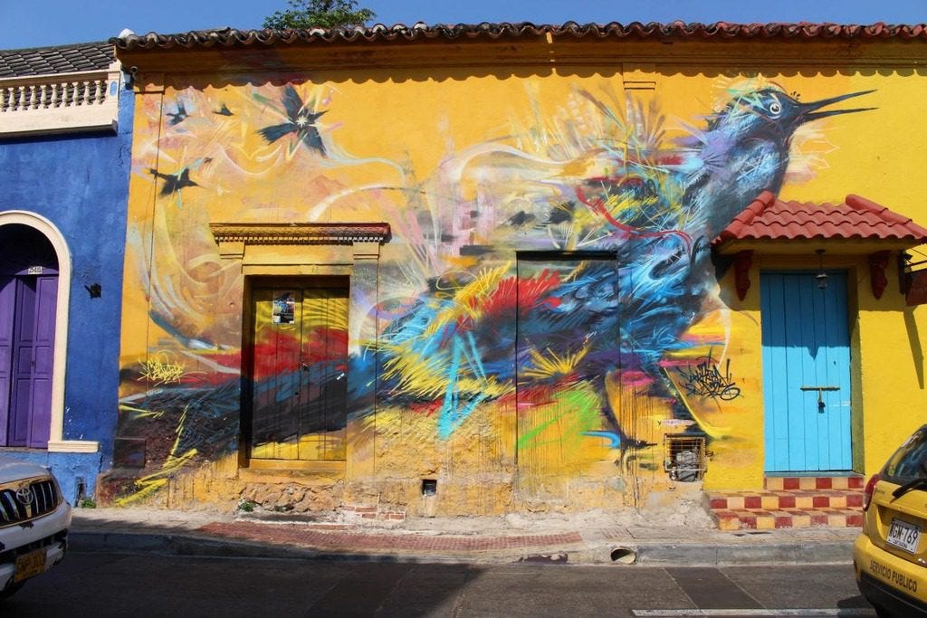 Street-art-Getsemani-Cartagena-Colombia