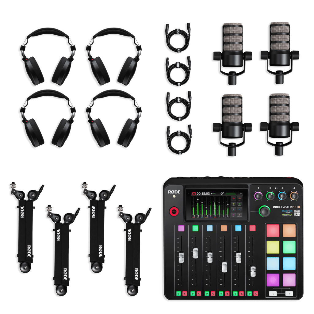 RODE Ultimate Podcast Kit - Black RODE Ultimate Podcast Kit - Black