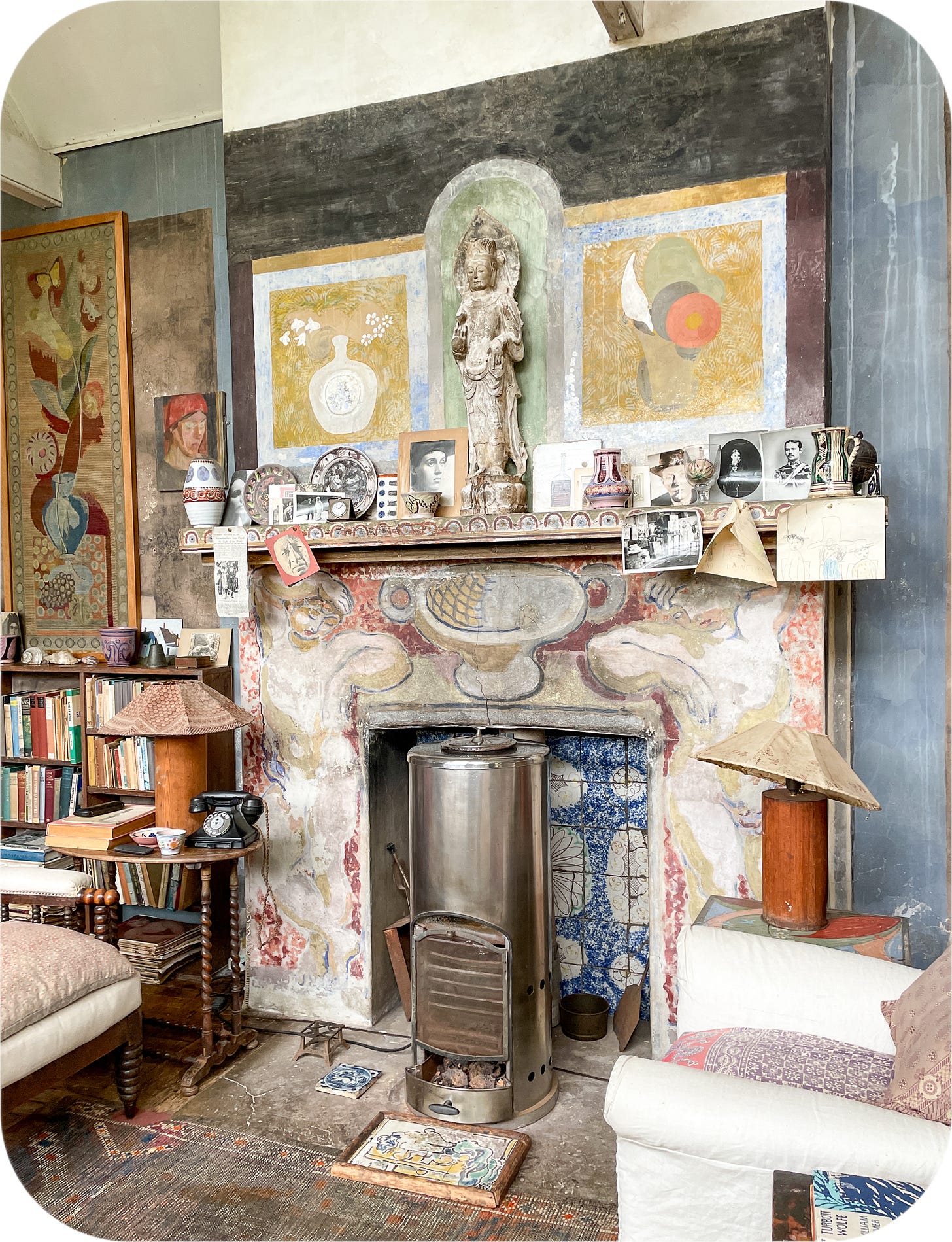 Duncan Grant's Studio at Charleston Farmhouse