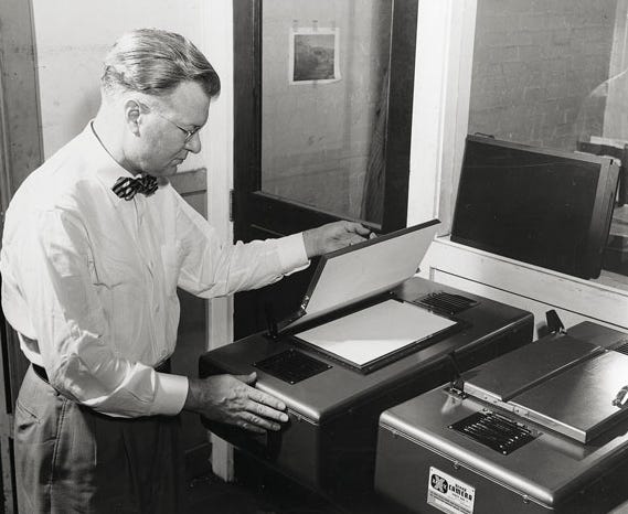 La revolucionaria historia de la fotocopiadora