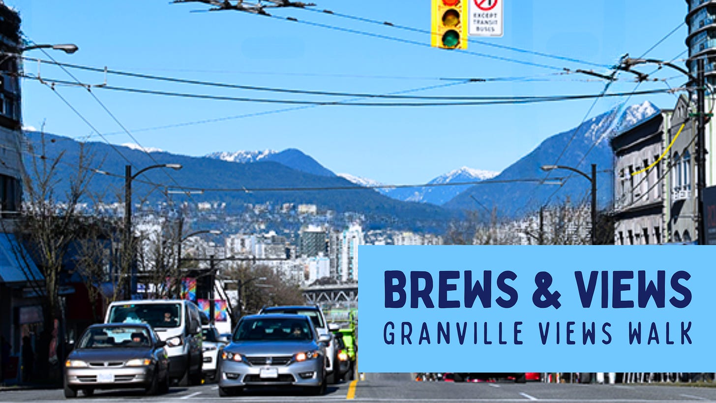 Brews and Views: Granville Views Walk