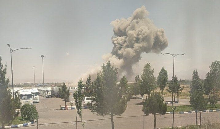 Strikes on Tabriz, Iranian air defenses intercept Israeli missiles Strikes on Tabriz, Iranian air defenses intercept Israeli missiles