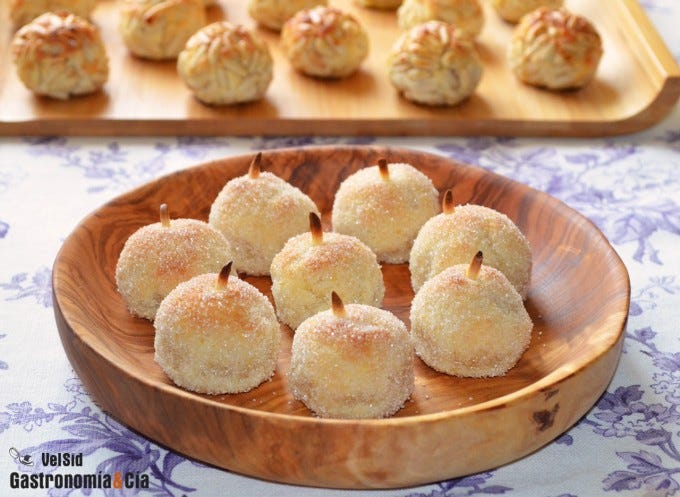 Panellets de naranja