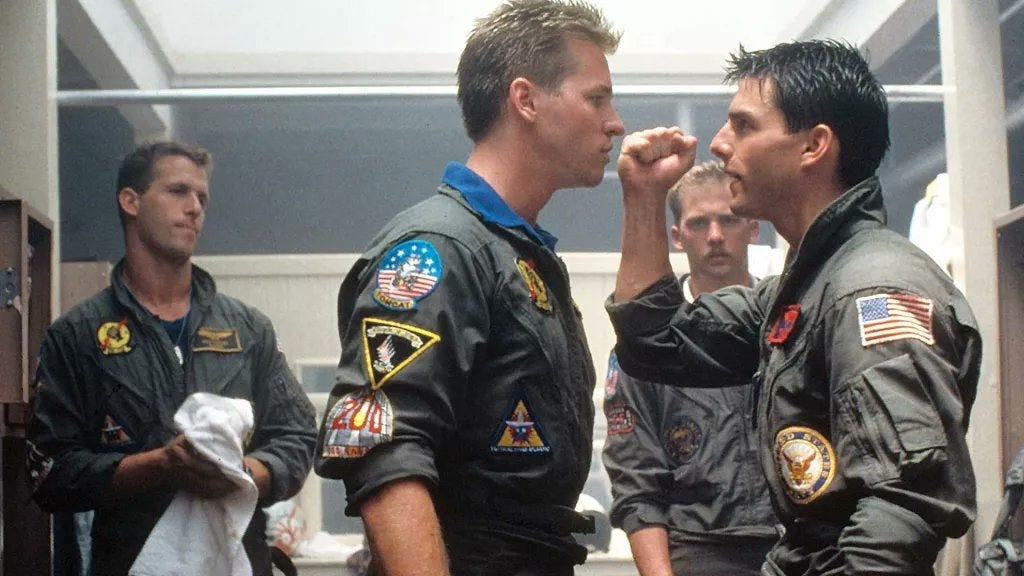 Top Gun / Tom Cruise / Val Kilmer