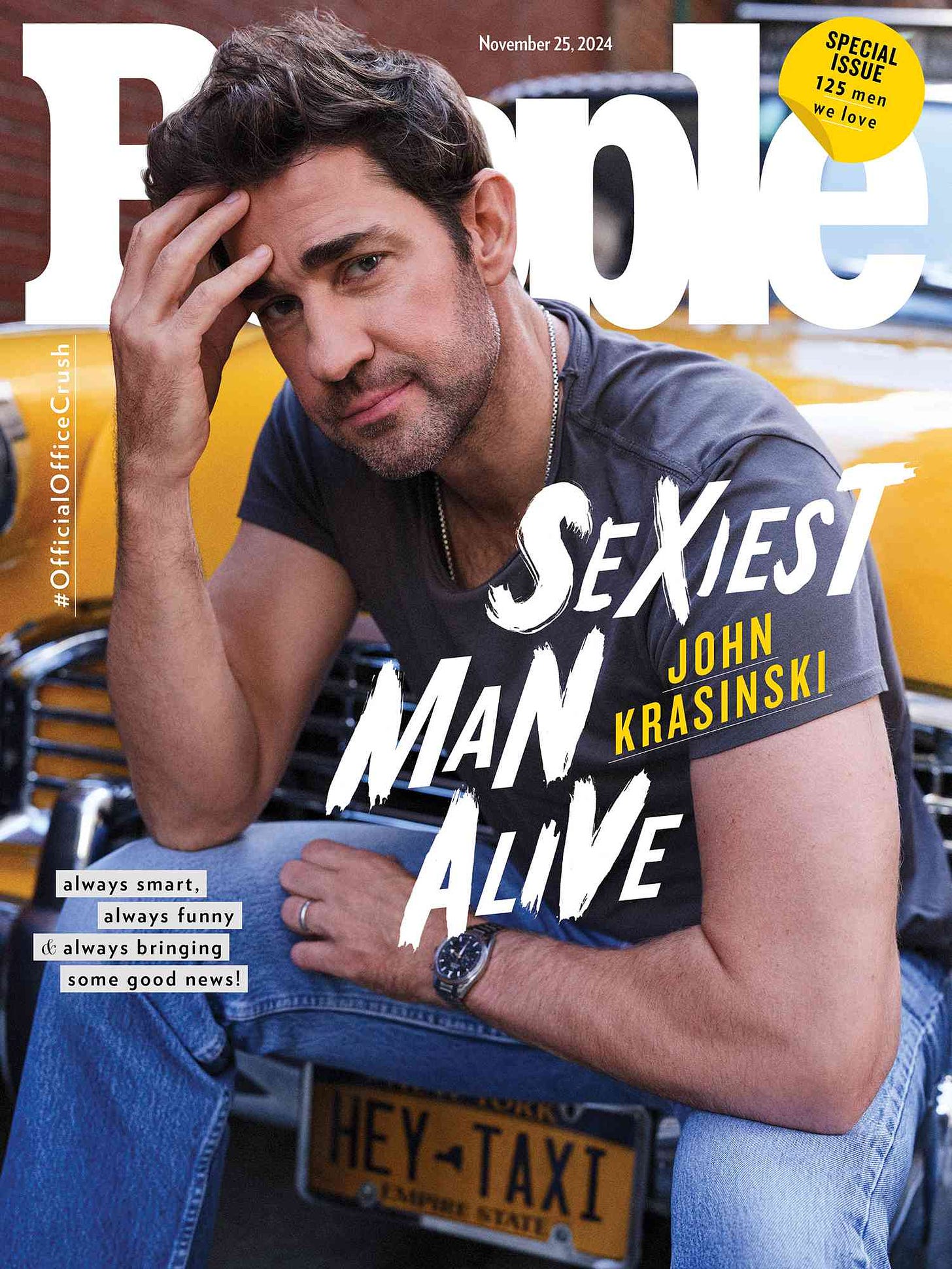 John Krasinski PEOPLE SMA 2024 cover