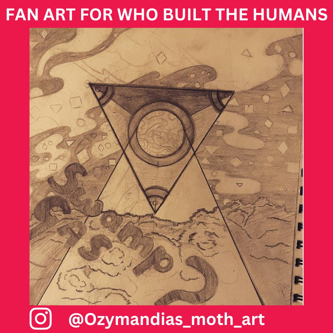 Art by OzymandiasMoth depicting an intersect timeship