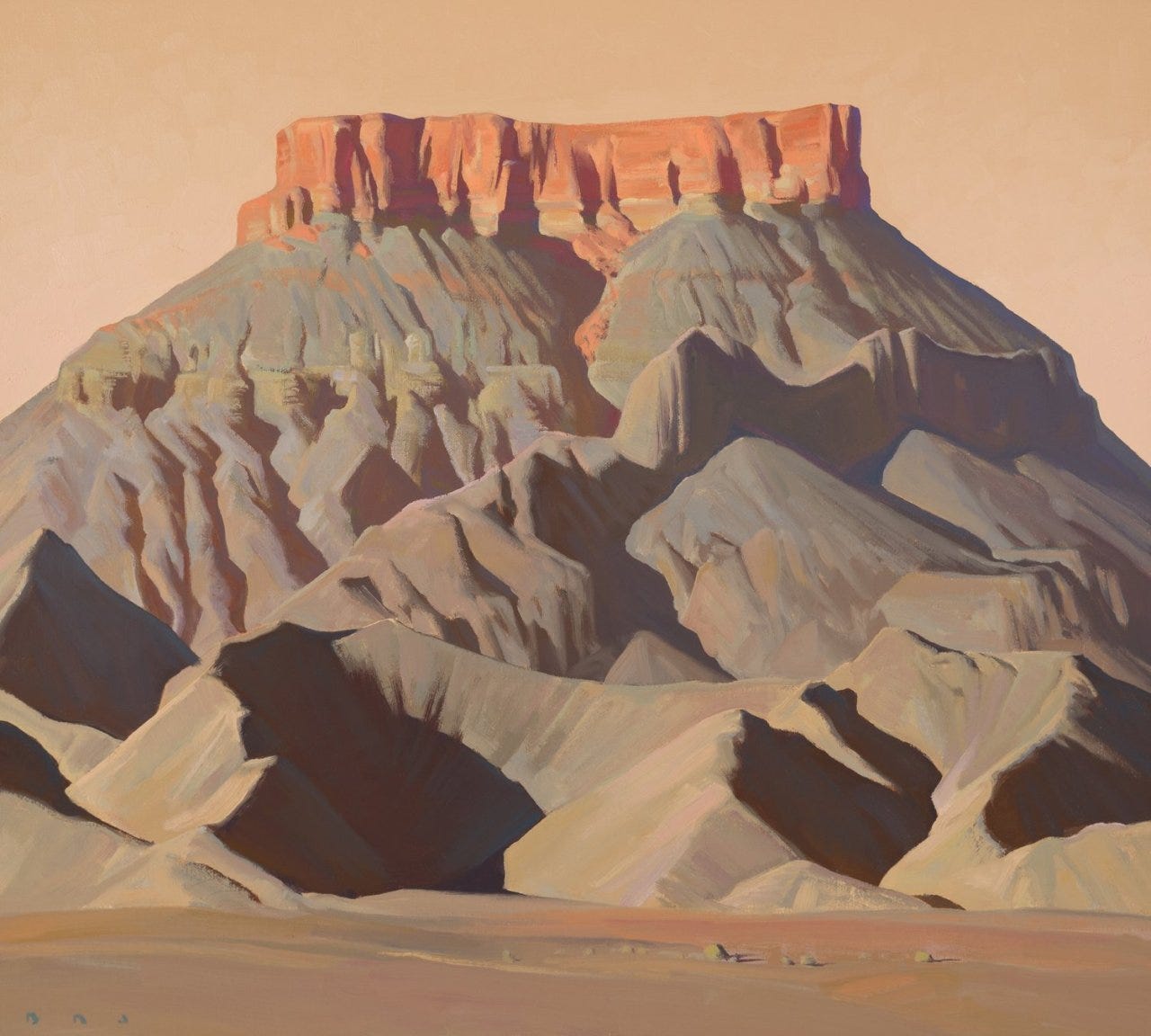SUPERSONIC ART — Brett Allen Johnson's “Deep Desert.” Opening...