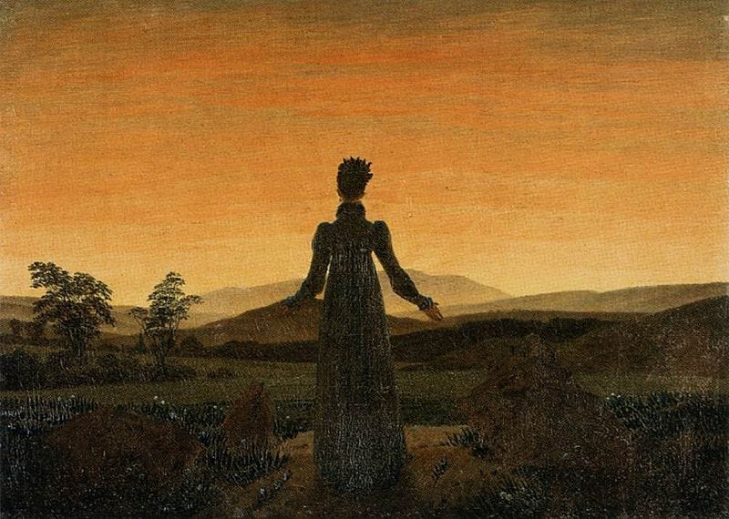 File:Caspar David Friedrich - Woman before the Rising Sun (Woman before the Setting Sun) - WGA08253.jpg