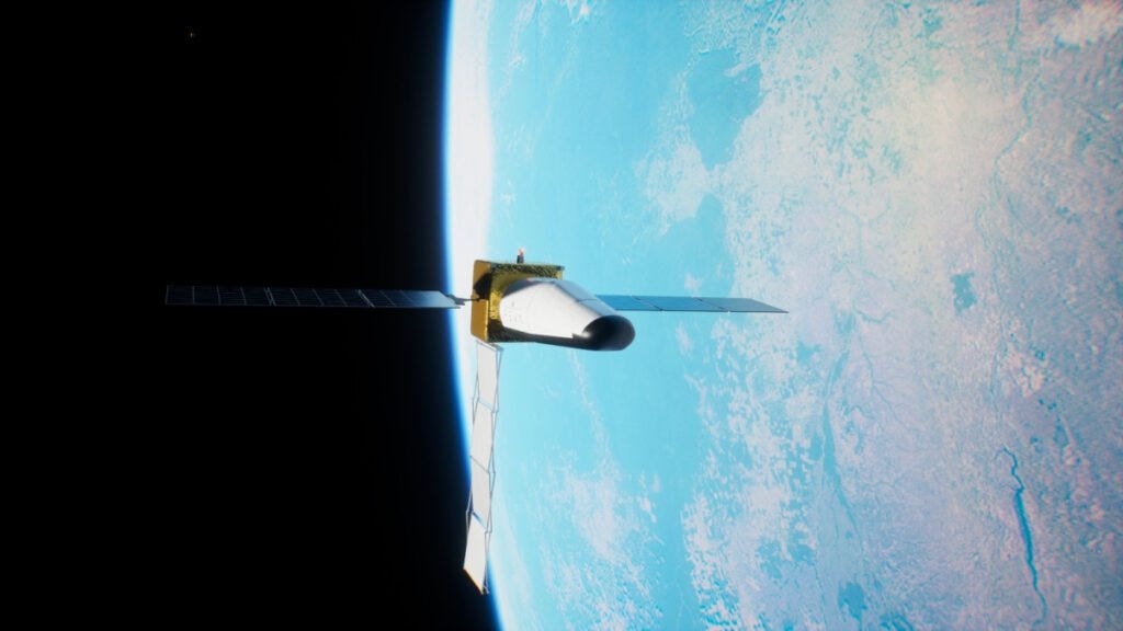 REV1 Space Factory in Orbit CGI