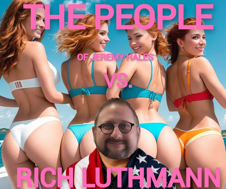 Bozos and Shotguns: YouTuber sues critics. Luthmann and Volpe fire back, exposing antisemitism, echo chambers, and internet mob tactics. Bozos and Shotguns: YouTuber sues critics. Luthmann and Volpe fire back, exposing antisemitism, echo chambers, and internet mob tactics.
