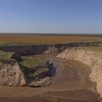 El Río Nuevo cambió la geografía de San Luis