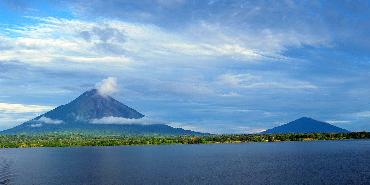 Isla de Ometepe, la mayor Isla del mundo en un lago de agua salada