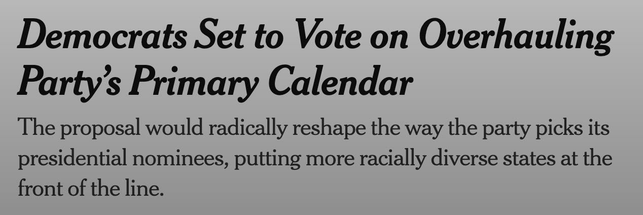 https://www.nytimes.com/2023/02/04/us/politics/democrats-vote-primary-calendar.html