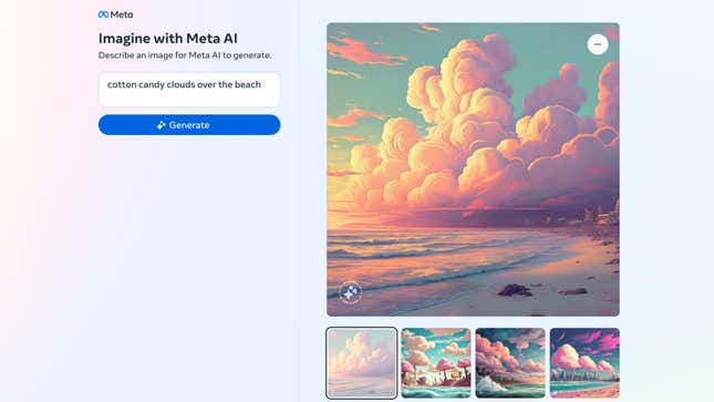 Our First Test of Meta's AI Image Generator Was a Flop