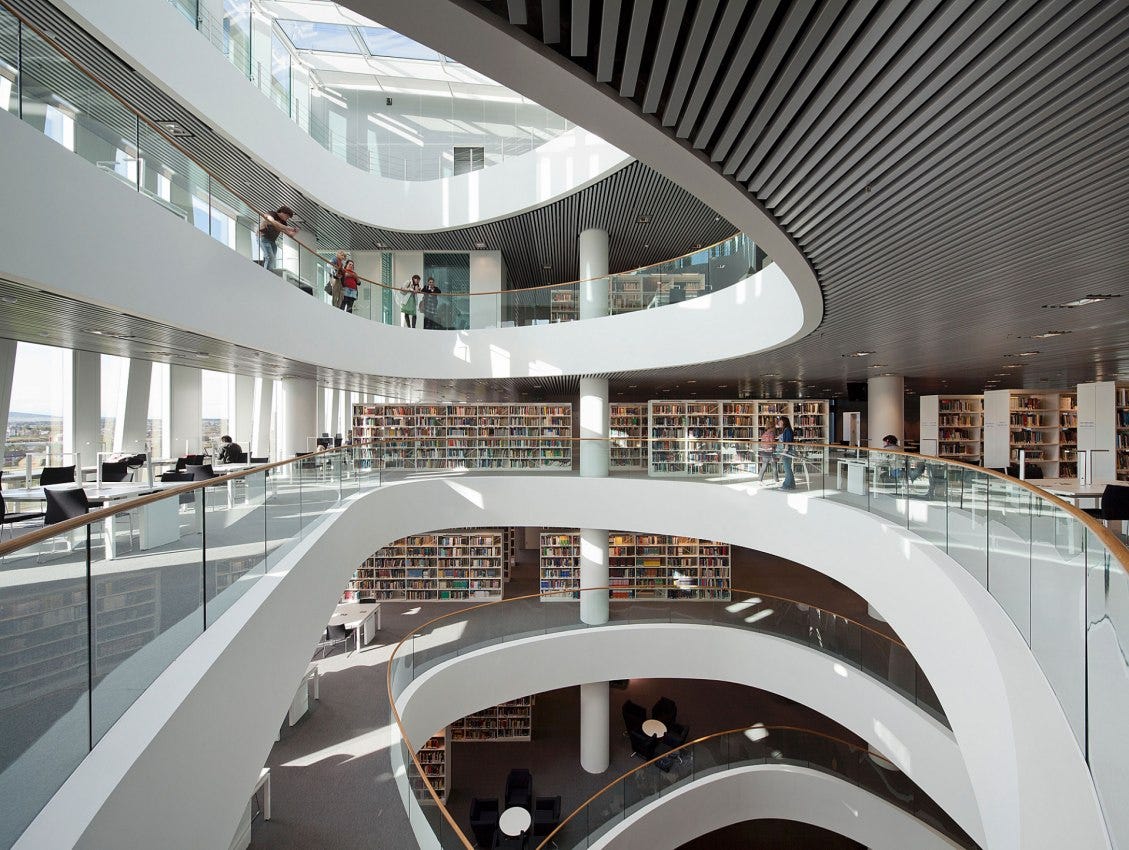University of Aberdeen New Library by Schmidt Hammer Lassen Architects |  METALOCUS