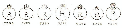 from Mackay's "Postmarks of England and Wales" (1988)