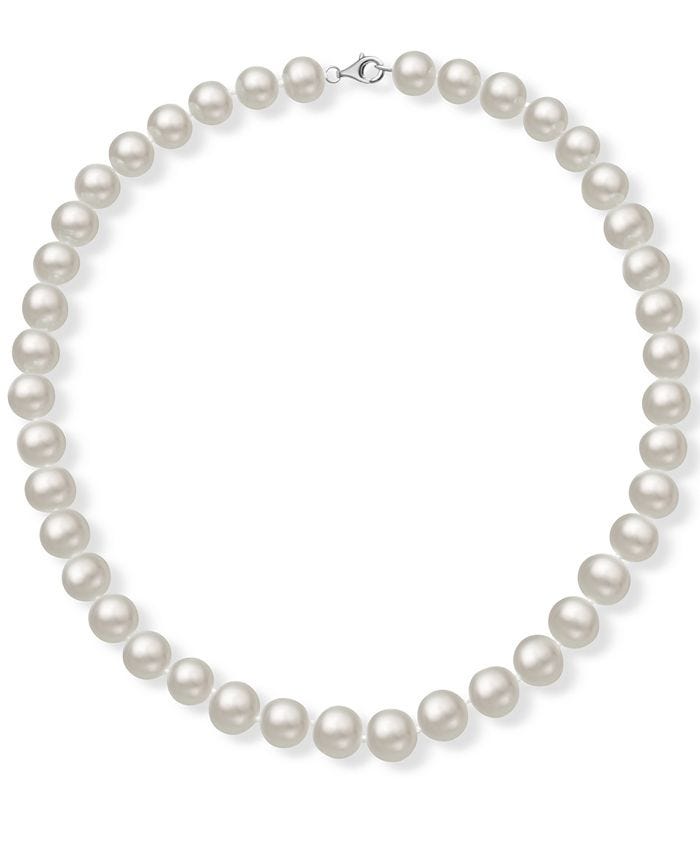 Macy's - Cultured Freshwater Pearl (9-10mm) 18" Collar Necklace