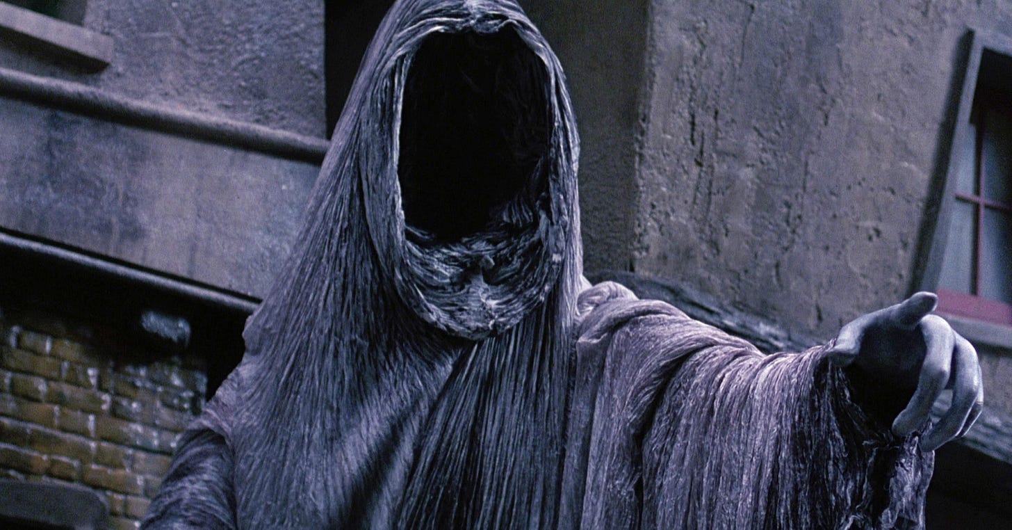 Ghosts of Christmas Future in Christmas Carol movies, ranked by scariness |  Polygon