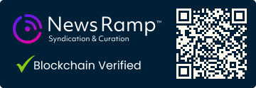 Blockchain Registration, Verification & Enhancement provided by NewsRamp™