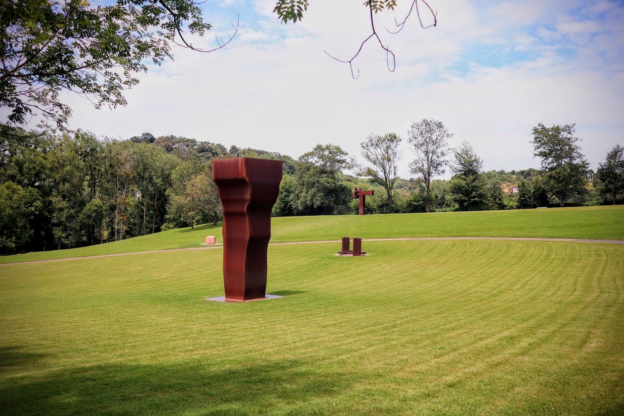 Fotografía tomada en Chillida Leku