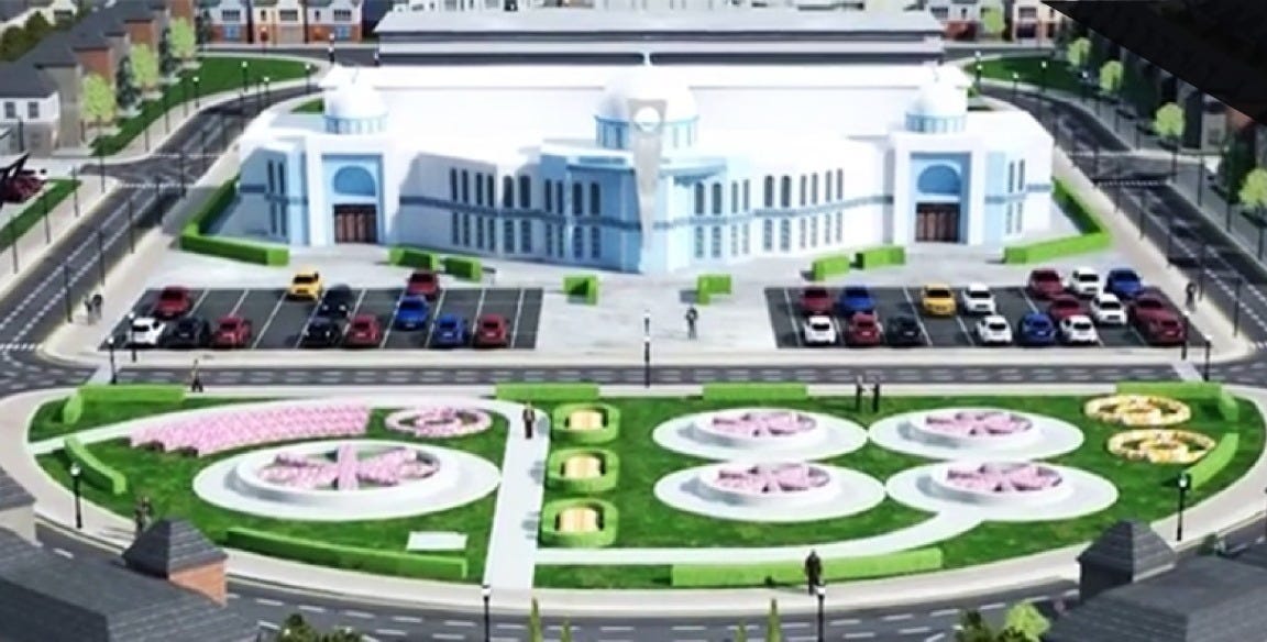 The centerpiece of "EPIC City" will be a large mosque and a K-12 Islamic school. Opponents fear "Sharia Law" will soon follow. The centerpiece of "EPIC City" will be a large mosque and a K-12 Islamic school. Opponents fear "Sharia Law" will soon follow.