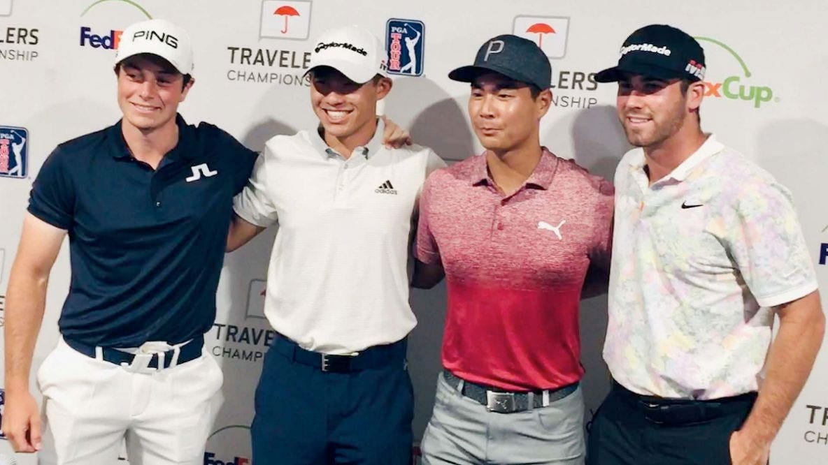 He was expected to rival Morikawa, Hovland and Wolff when they turned pro  in 2019. Now Justin Suh is playing catch up | Golf News and Tour  Information | GolfDigest.com