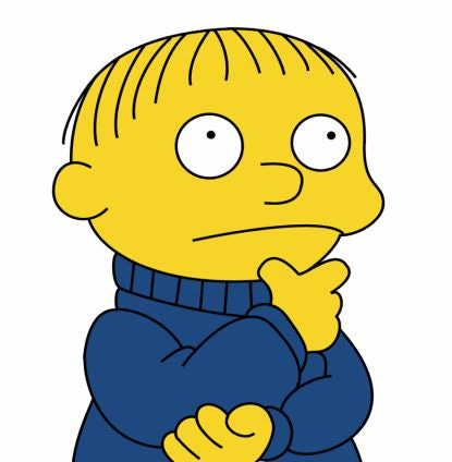 Ralph Wiggum (The Simpsons) | Ralph wiggum, The simpsons, 90s cartoon  characters