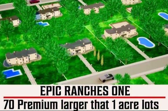 "EPIC Ranches One" - "Where Space Meets Grace" "EPIC Ranches One" - "Where Space Meets Grace"