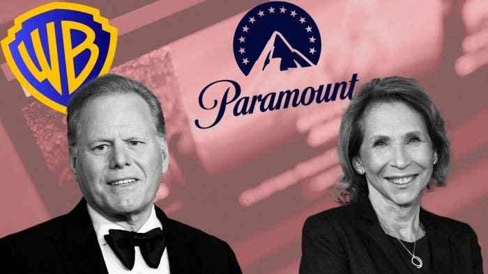 Warner Bros Discovery and Paramount CEOs hold exploratory merger talks