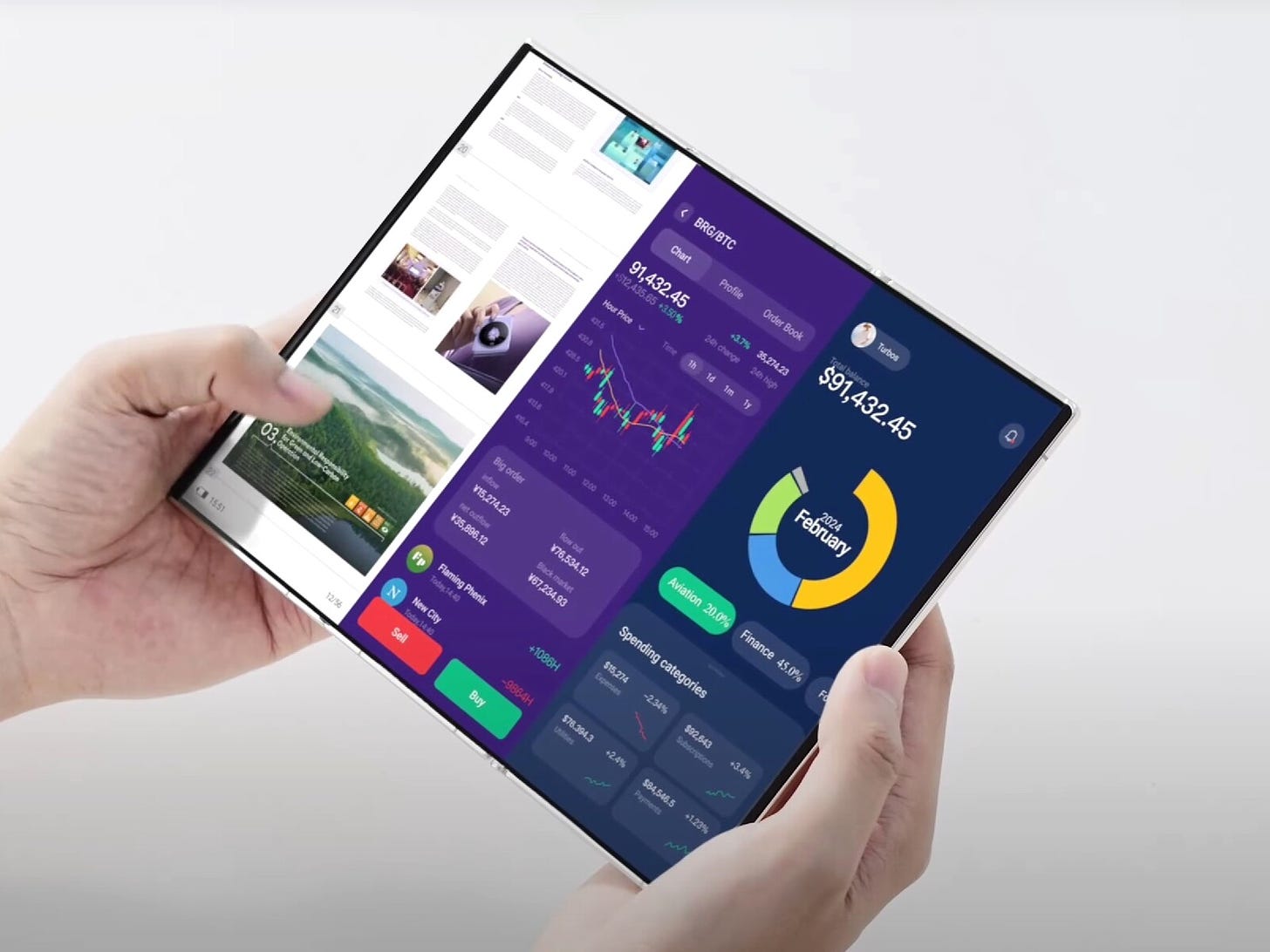 Huawei Mate XT: Seitenhieb gegen Samsung und erstes Teaservideo zum doppelt  faltbaren 10-Zoll Tri-Foldable-Tablet - Notebookcheck.com News