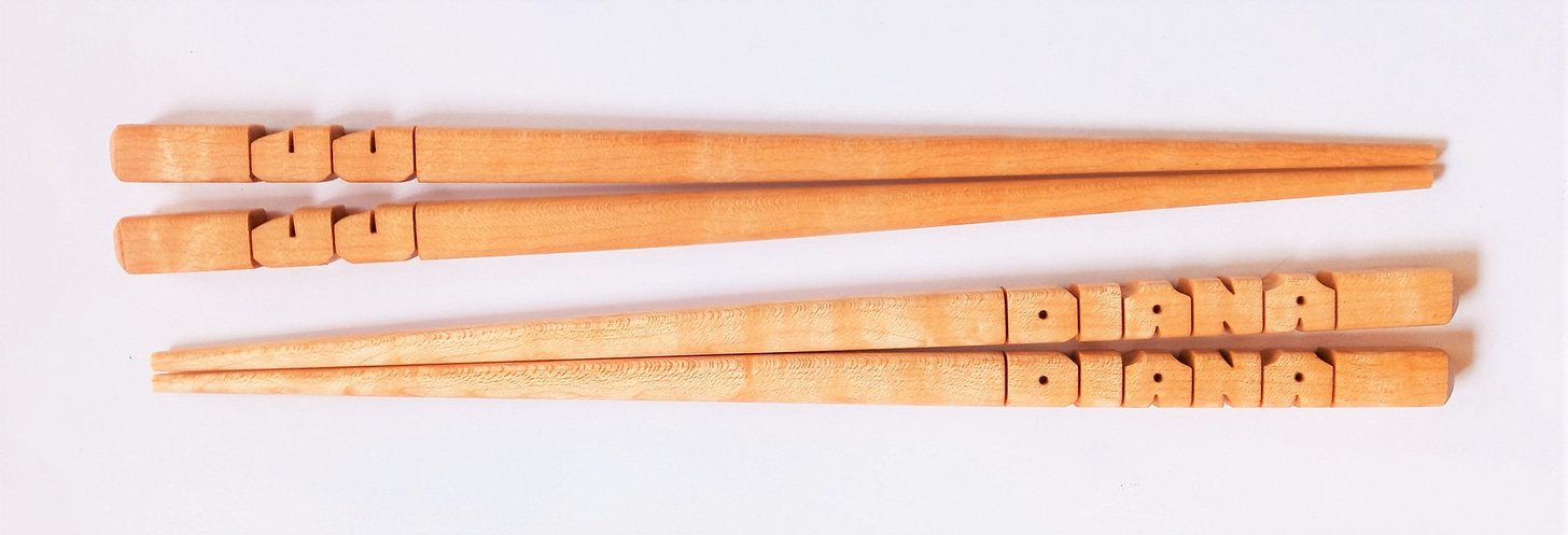 Maple Wood Chopsticks