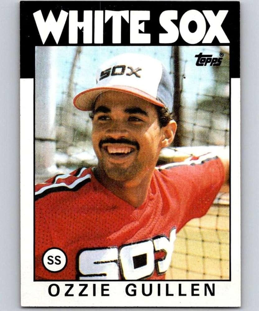 Amazon.com: 1986 Topps Baseball #254 Ozzie Guillen RC Rookie Chicago White  Sox Official MLB Trading Card (stock photo used, NM or better guaranteed) :  Collectibles & Fine Art