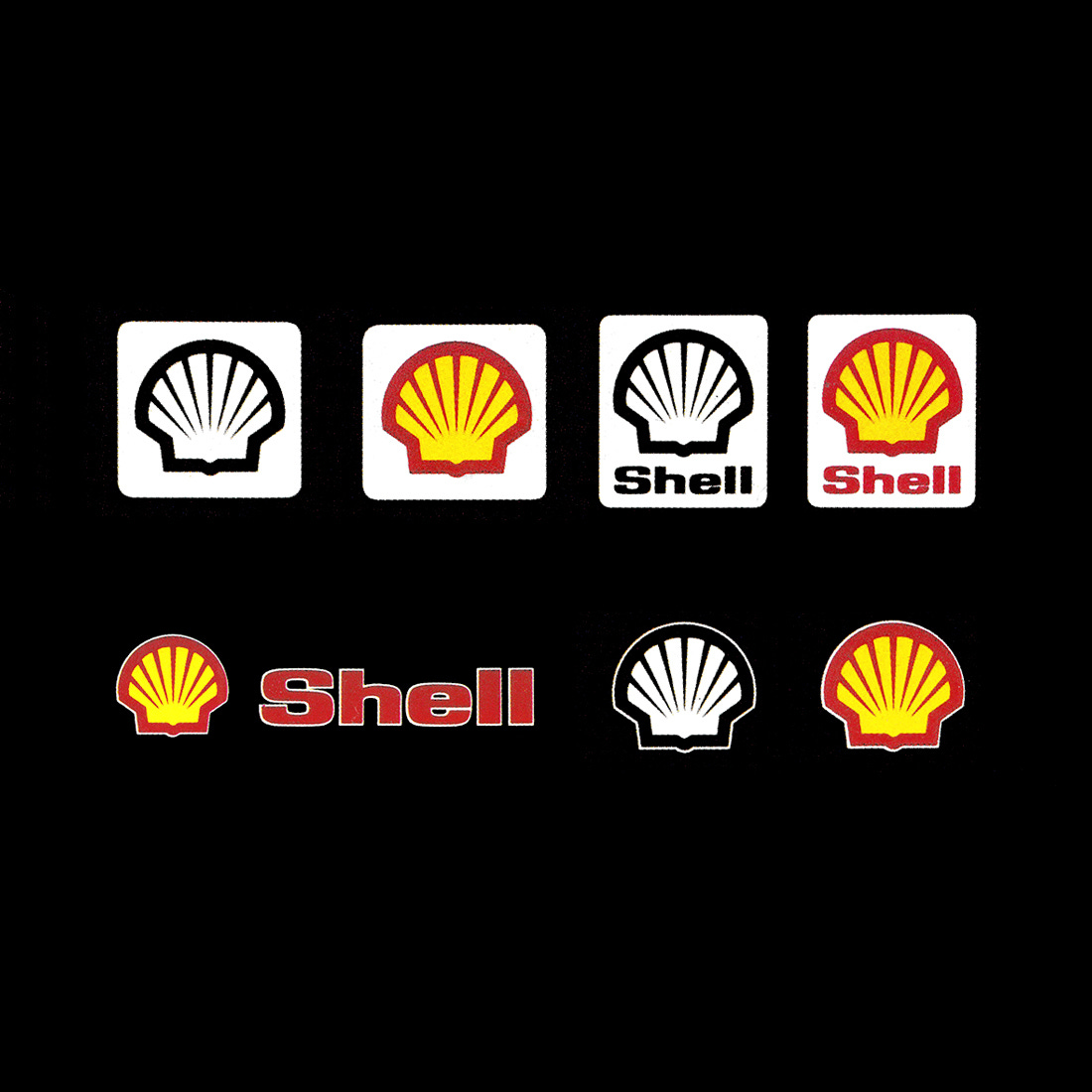 Raymond Loewy's 1971 logo for oil giant Shell