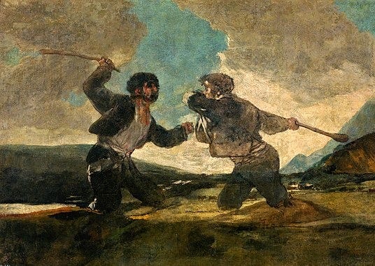 Файл:Duelo a garrotazos, por Goya.jpg