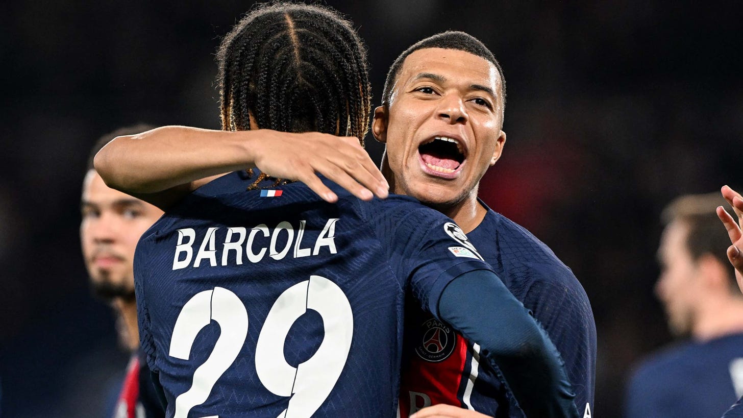 PSG player ratings vs Real Sociedad: Kylian Mbappe is inevitable, but  Bradley Barcola proves there is life without him as Parisians take  Champions League stride | Goal.com