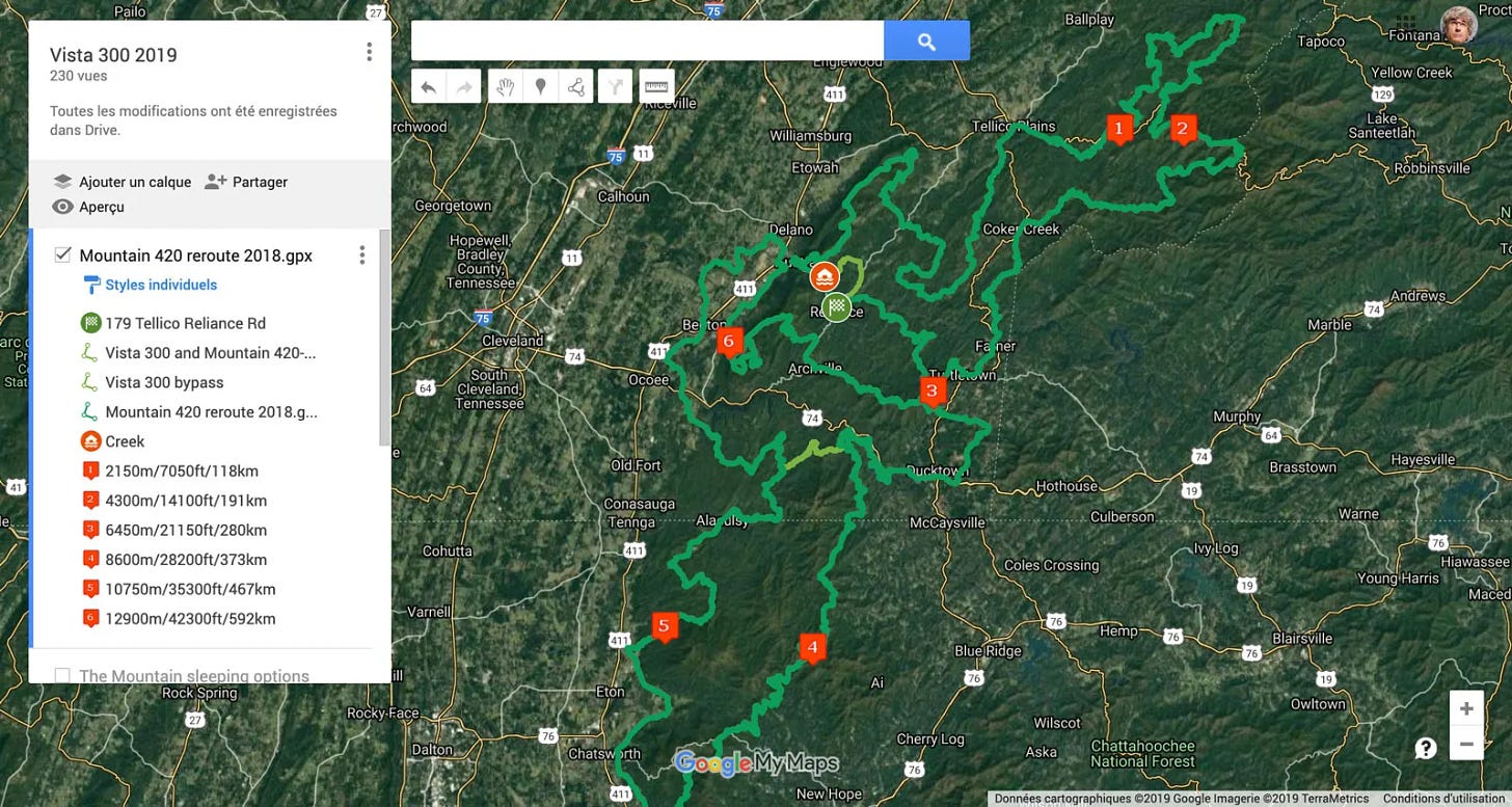 Début de carte enrichie sur Google Map Début de carte enrichie sur Google Map