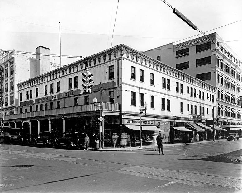 Biscayne Hotel on March 11, 1930. 