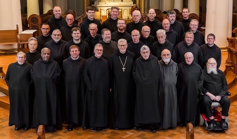Benedictine monks make radical gift of themselves to God