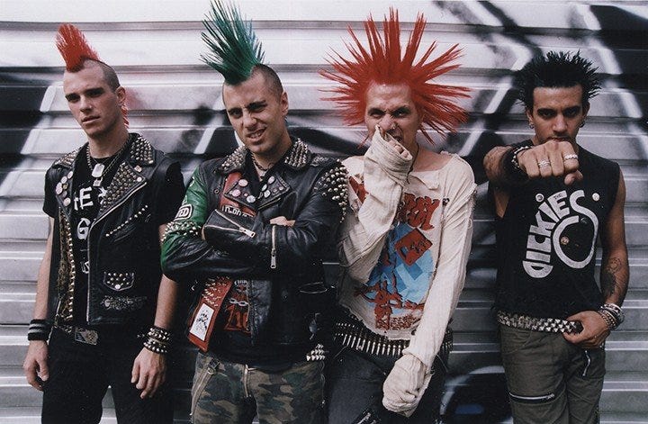 Punk and disorderly: The enduring impact of punk rock on design and culture  | Punktuation!