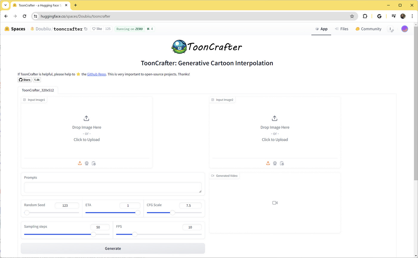 ToonCrafter on HuggingFace
