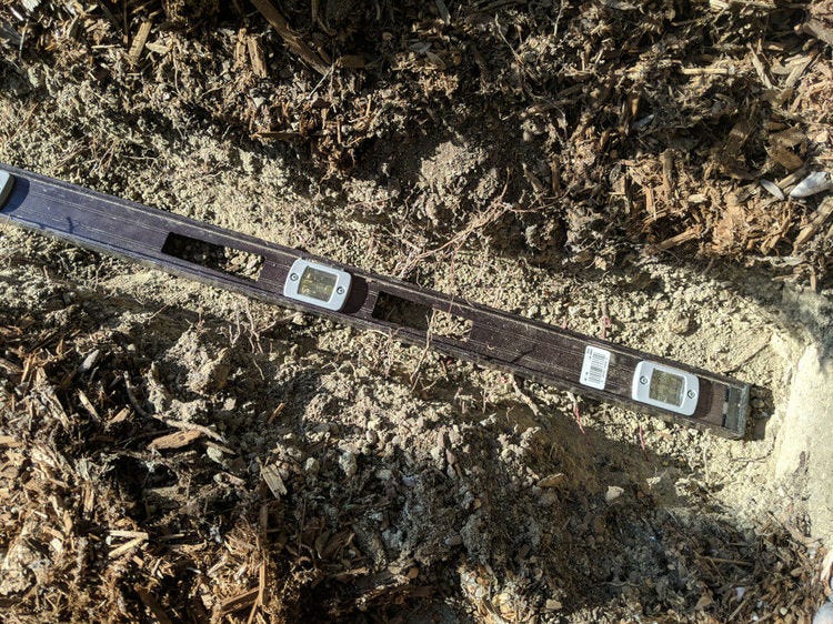 Check level of Trench 2